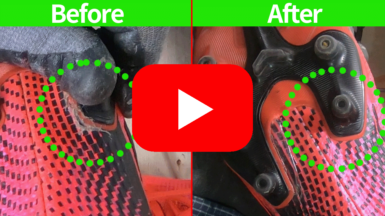 리앤양 스터드 재접착 유튜브 영상 6번